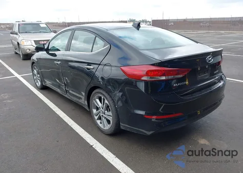 2017 Hyundai Elantra Limited из США, поврежденный, VIN KMHD84LF2HU074344